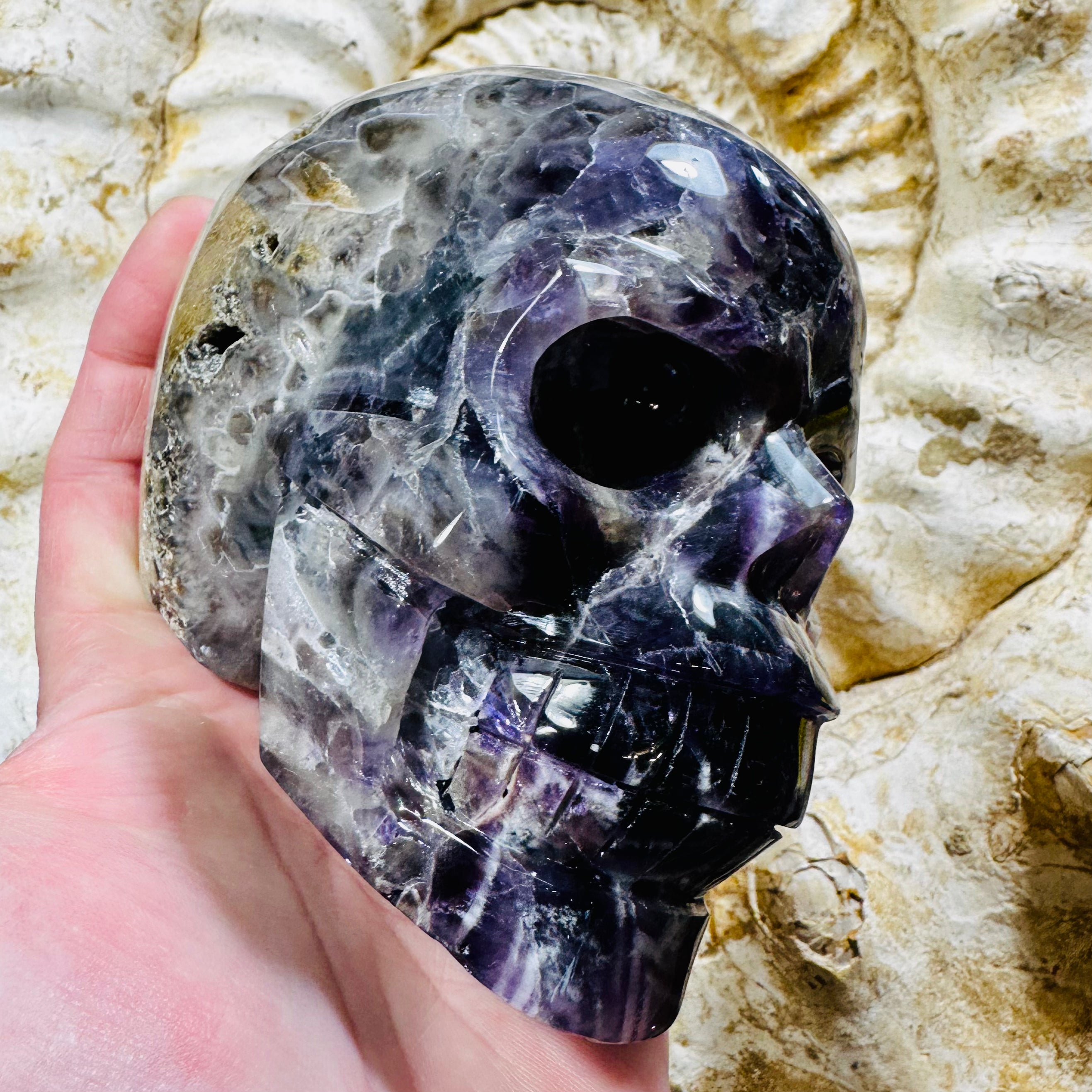 Dream Amethyst Skull