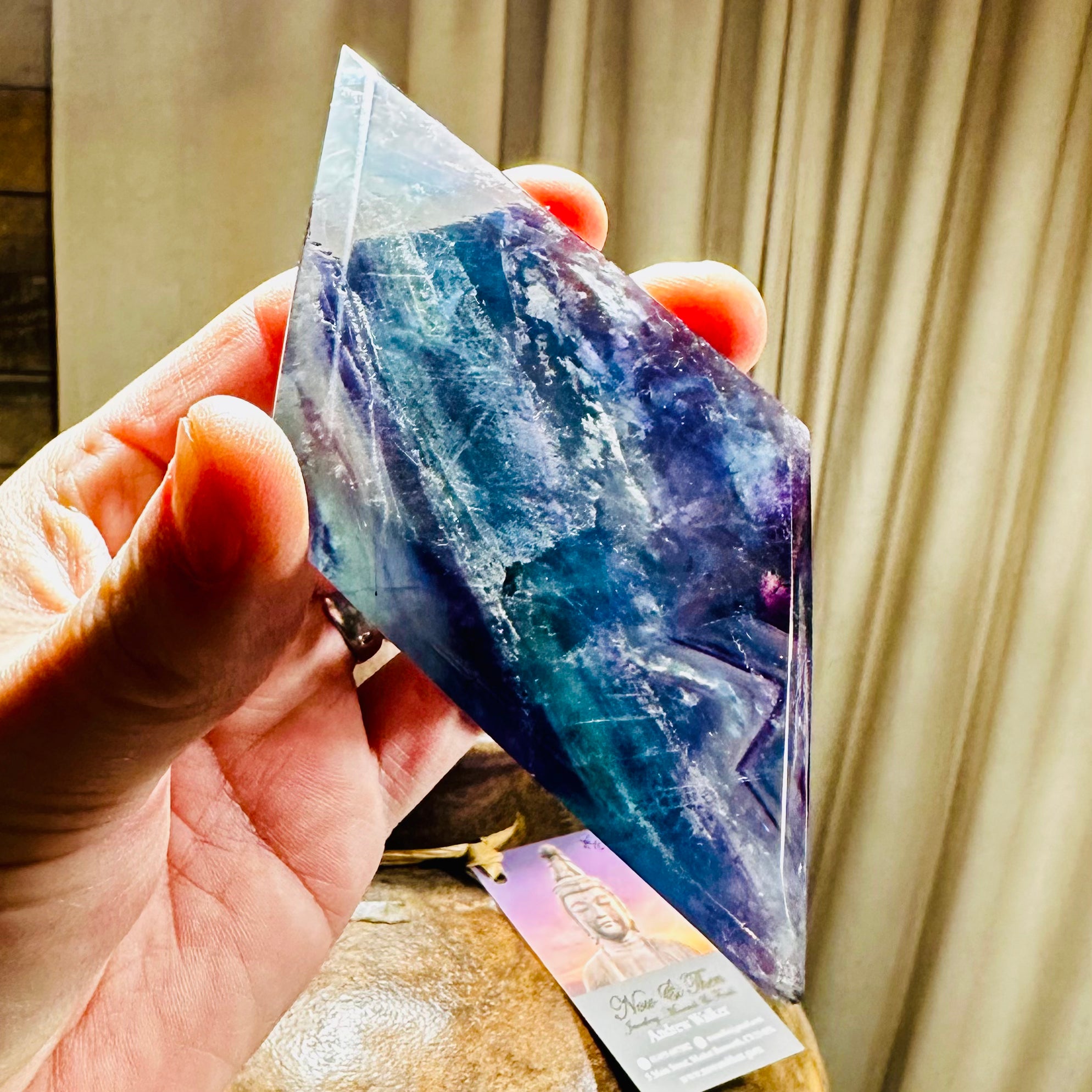 Fluorite Cut Point Diamond