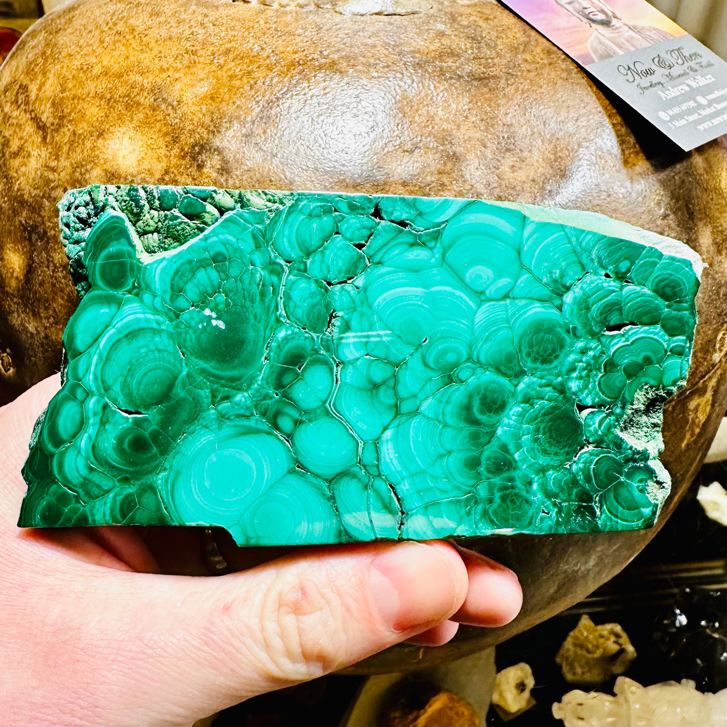 Malachite Slice