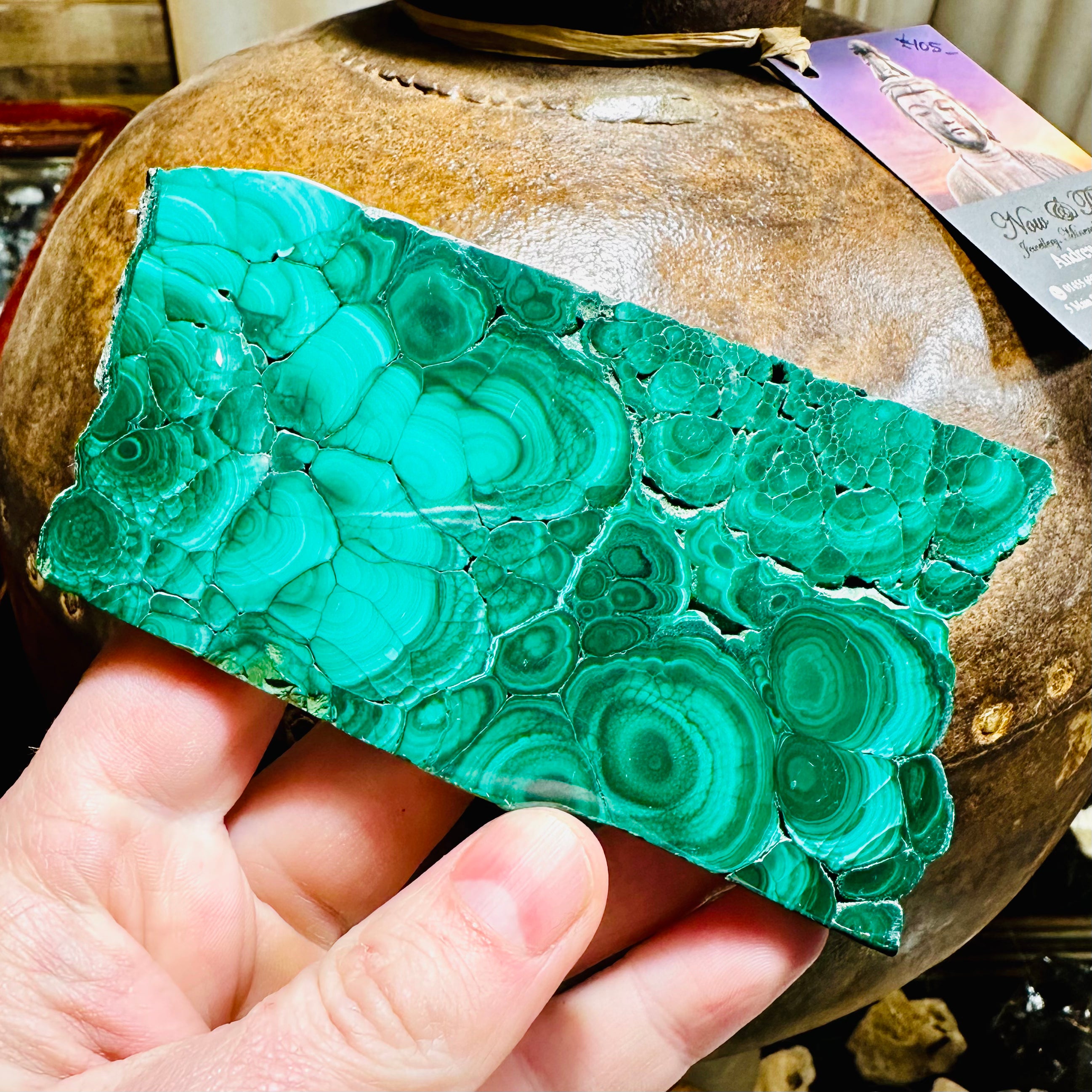 Malachite Slice