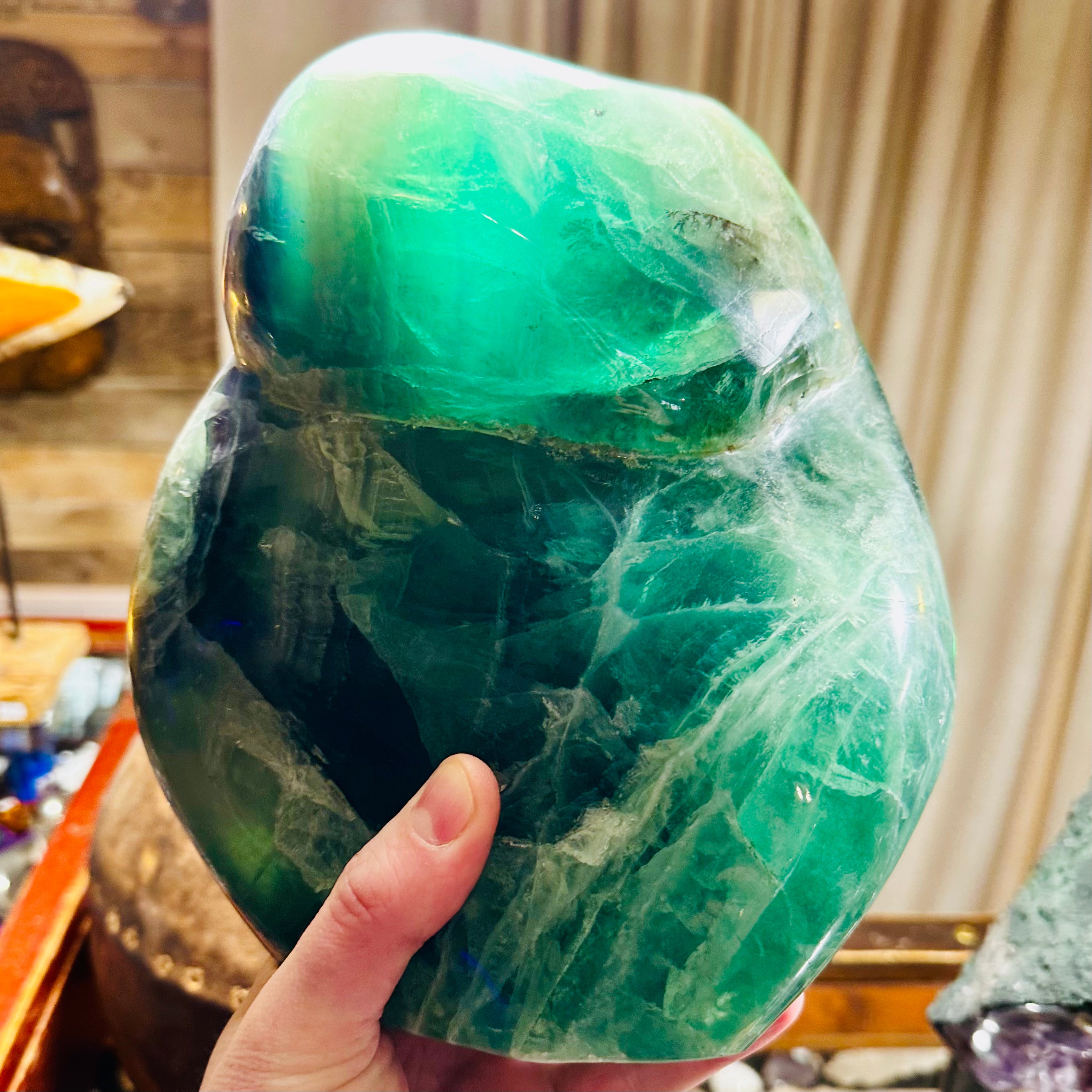 Very Large Fluorite Freeform