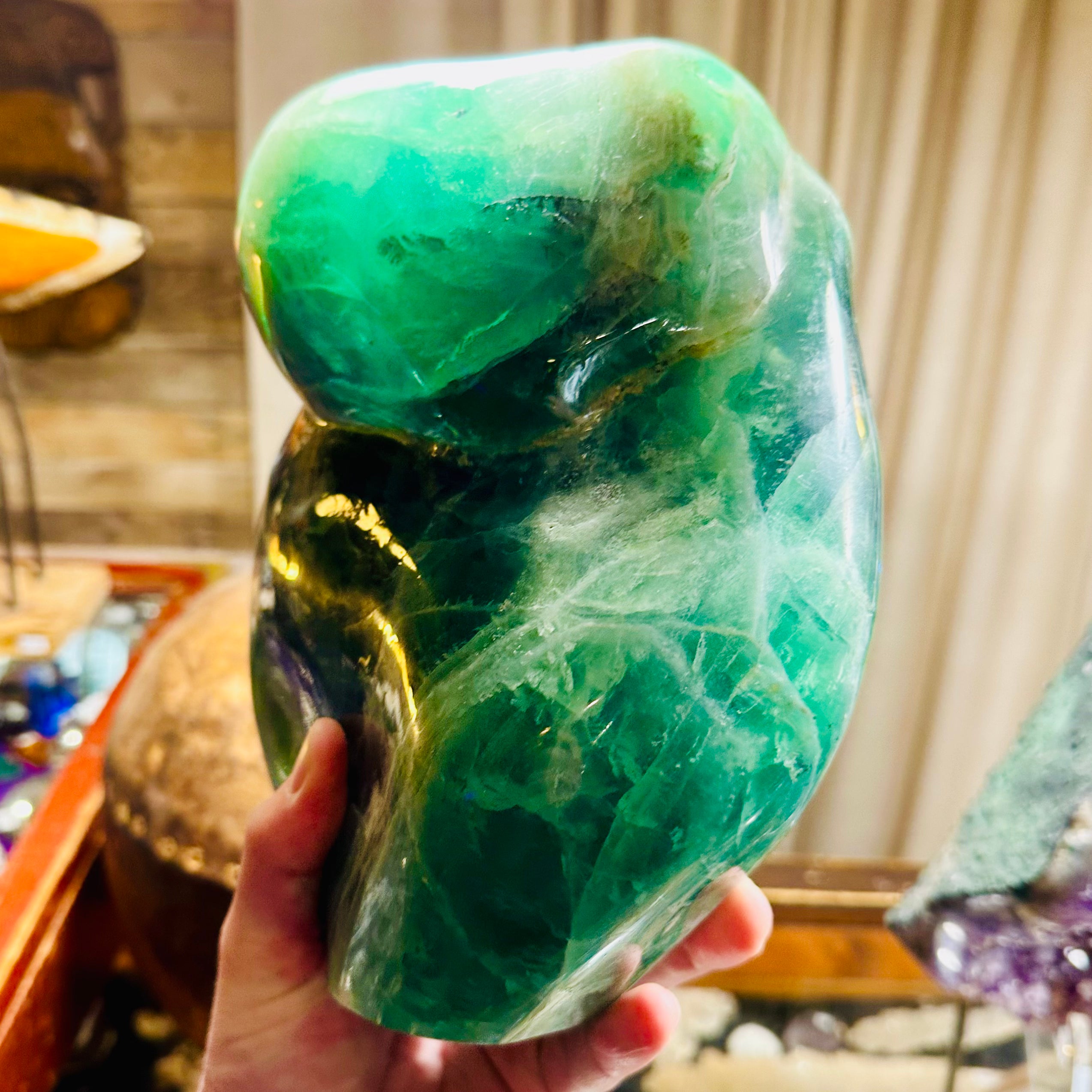 Very Large Fluorite Freeform