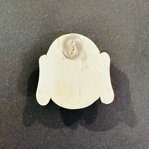 Carved Bone Buddha Head Pendant