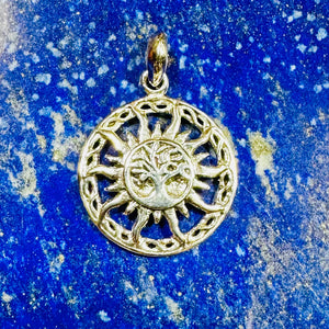 Tree Of Life Sun Pendant