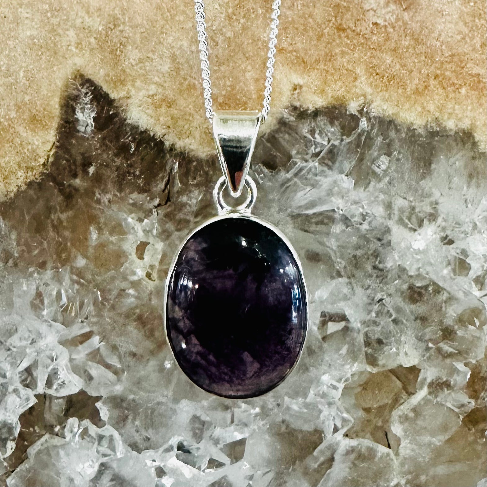 Blue John Pendant