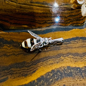 Amber Wasp Pendant