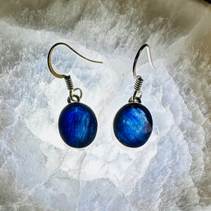 Blue Sapphire Earrings