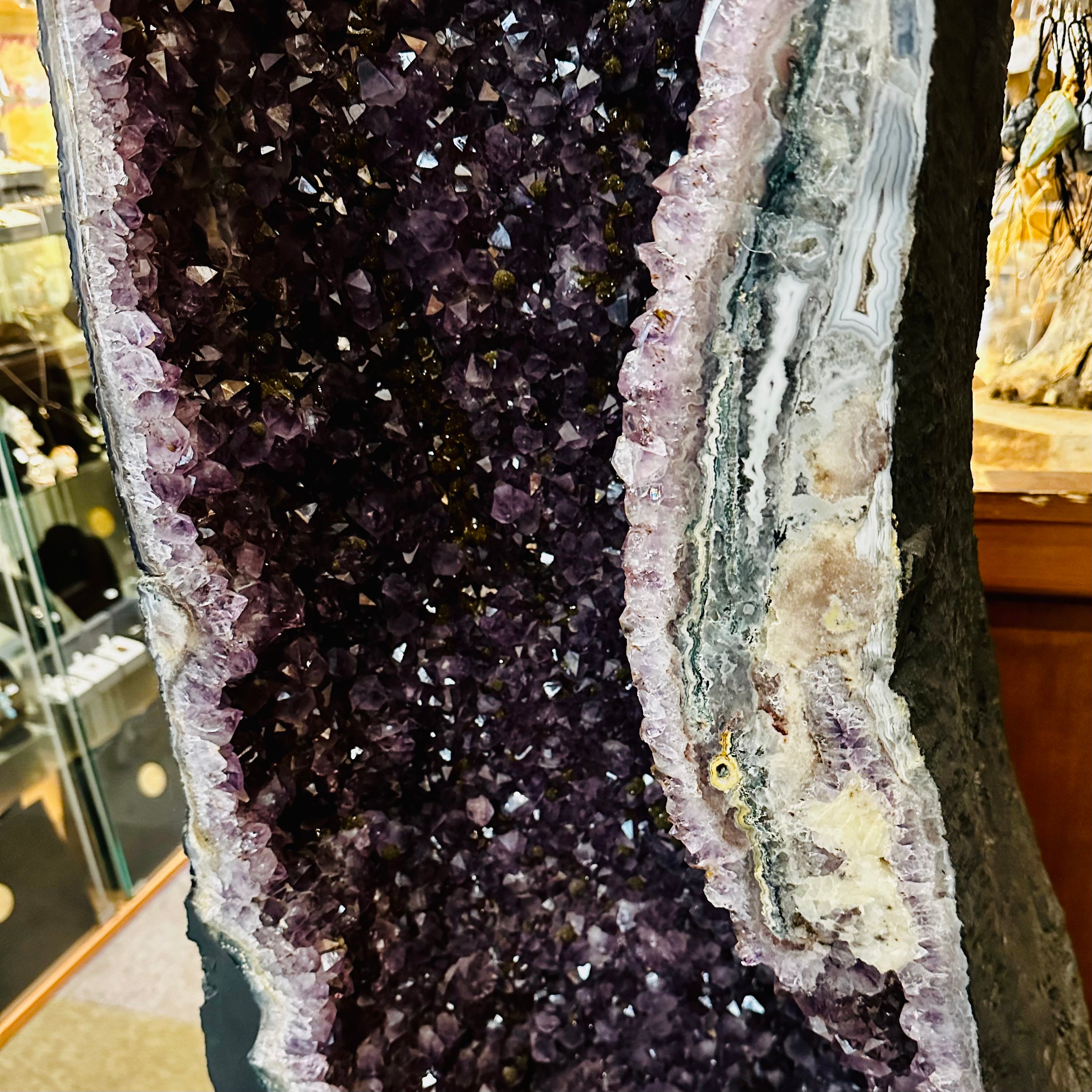 Super Large Amethyst Church