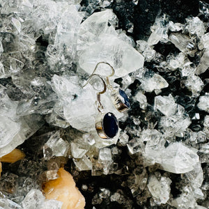 Blue Sapphire Earrings