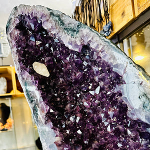 Large Amethyst Angel Wings