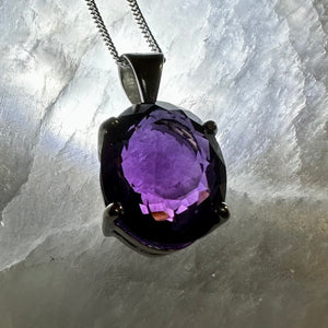 Brandberg Amethyst Pendant