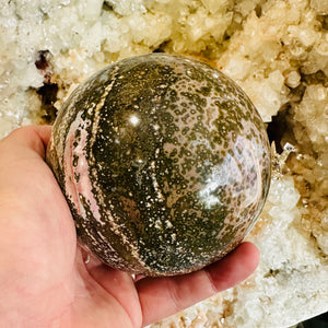 Ocean Jasper Sphere