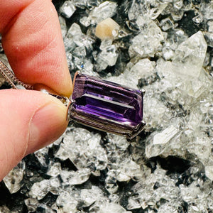 Brandberg Amethyst Pendant