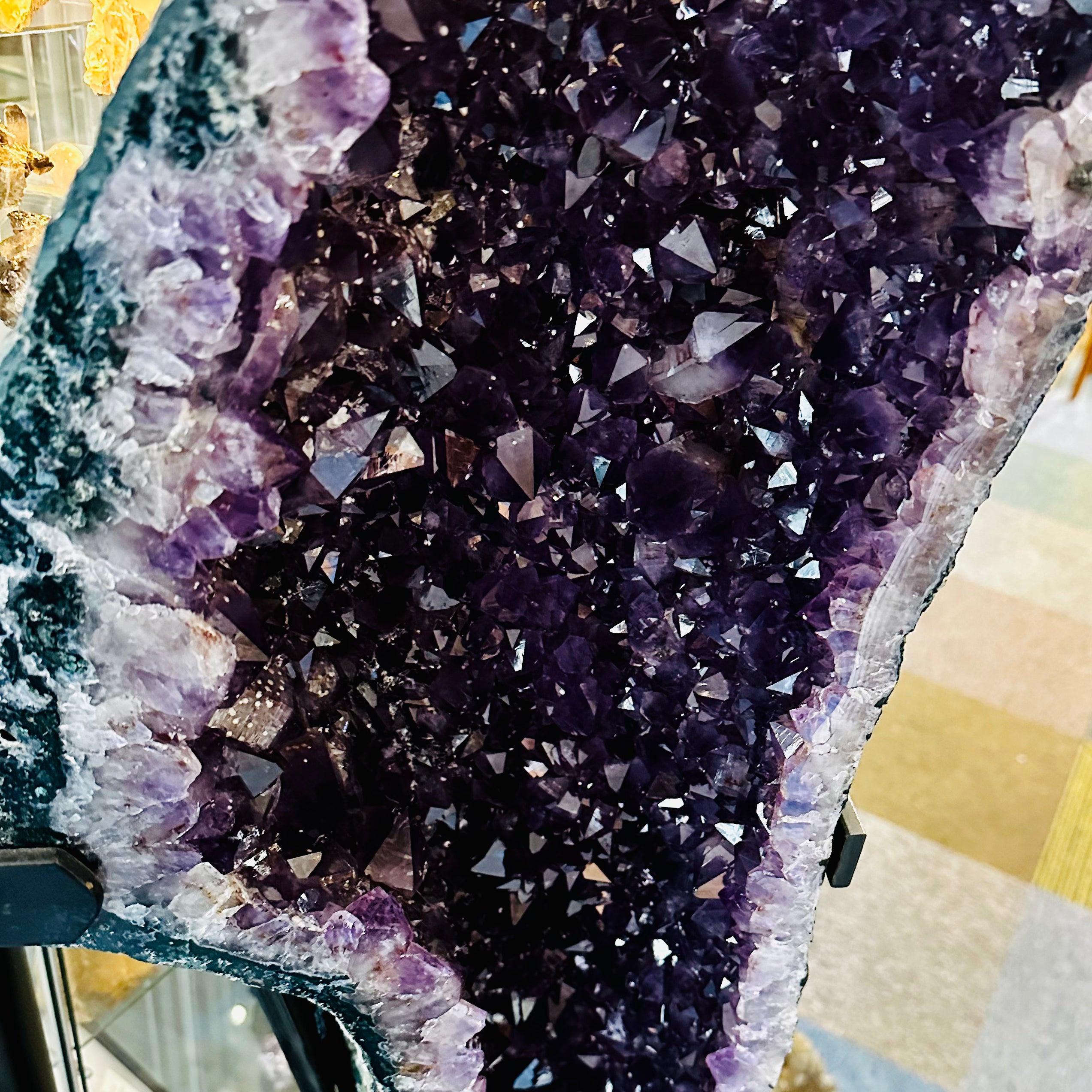 Large Amethyst Angel Wings