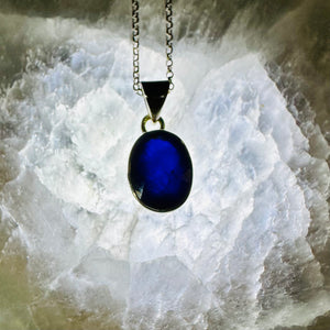 Blue Sapphire Pendant