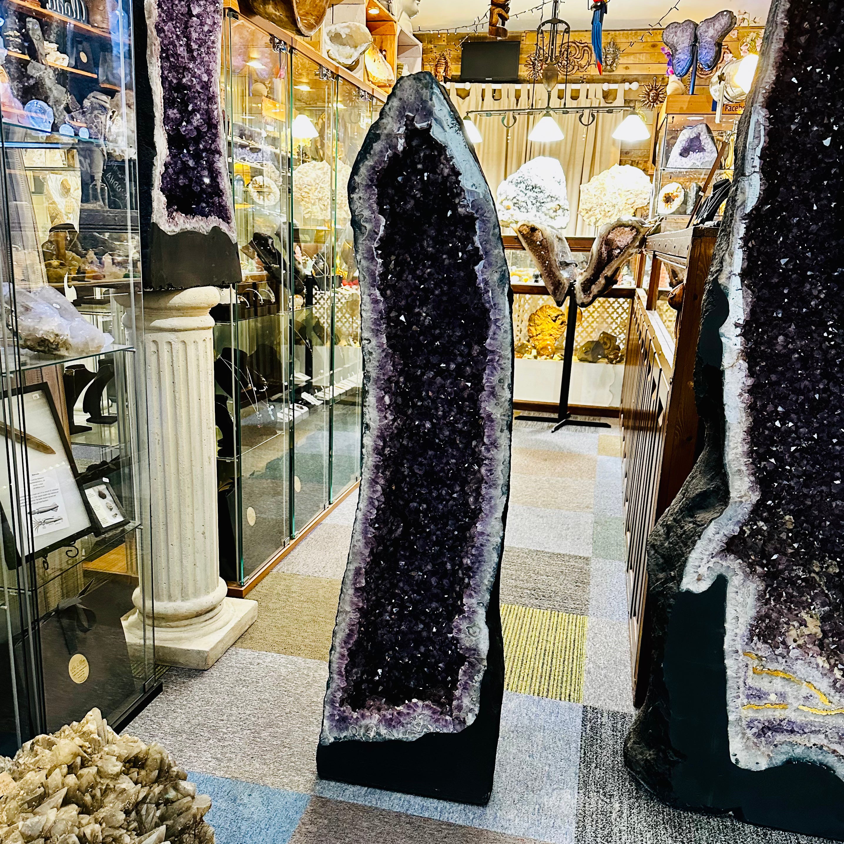 Large Amethyst Church