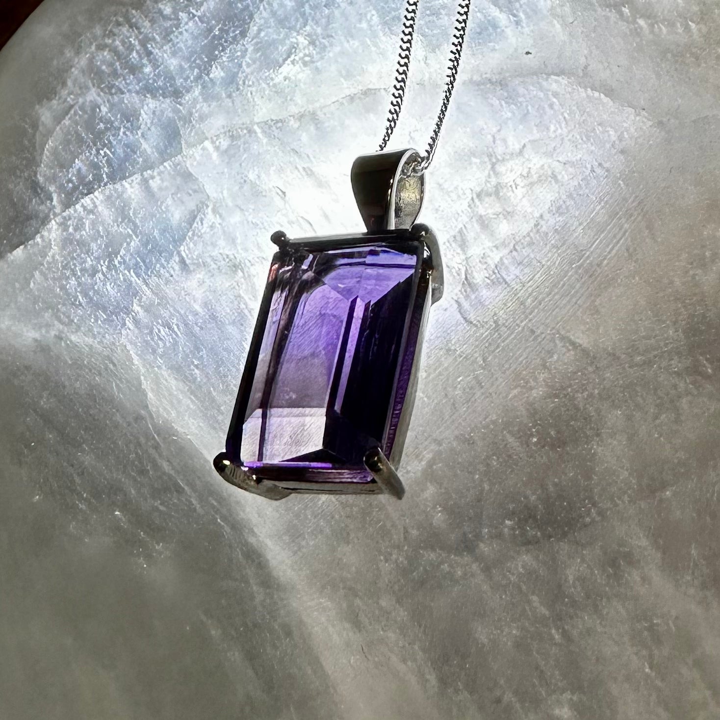 Brandberg Amethyst Pendant