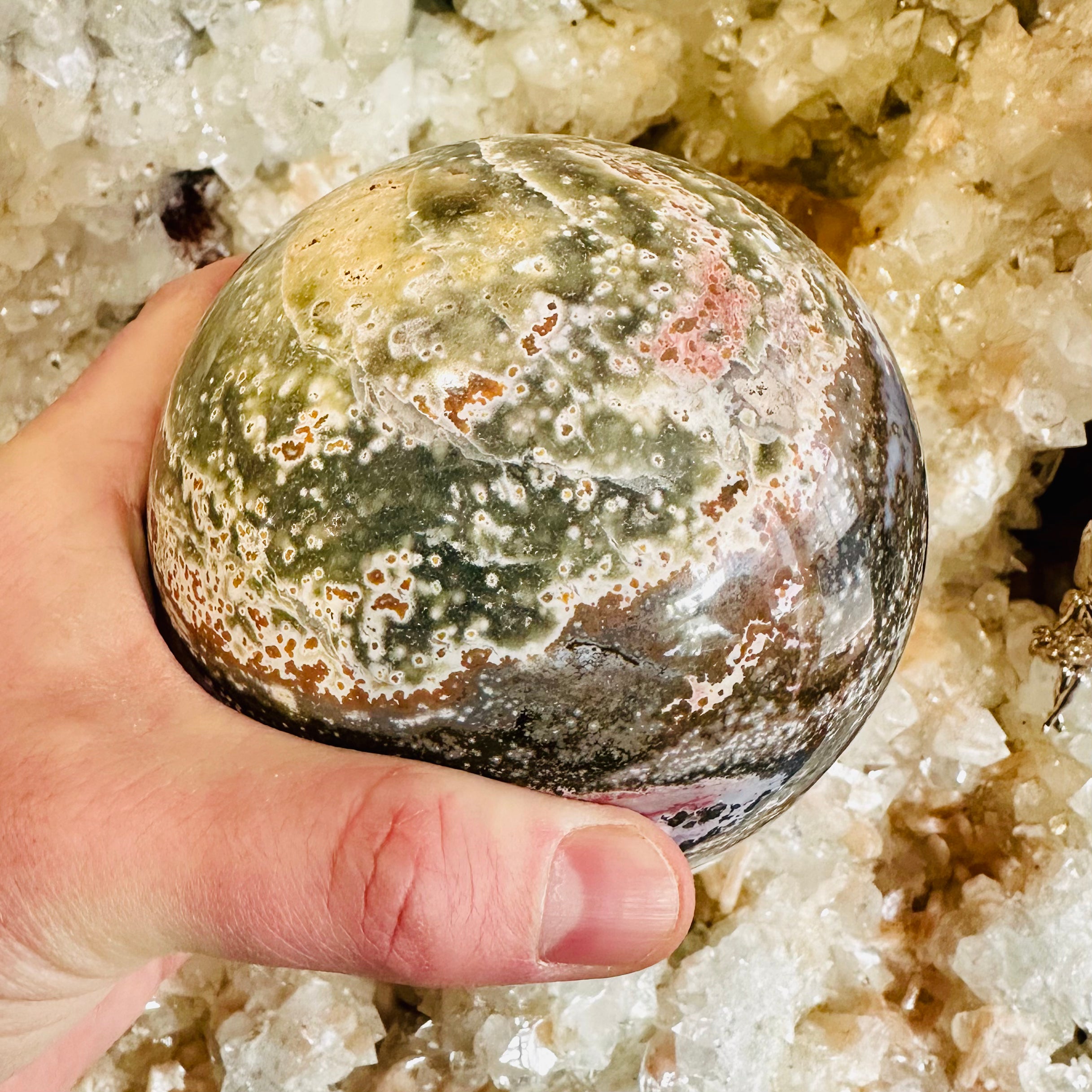 Ocean Jasper Sphere