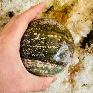 Ocean Jasper Sphere