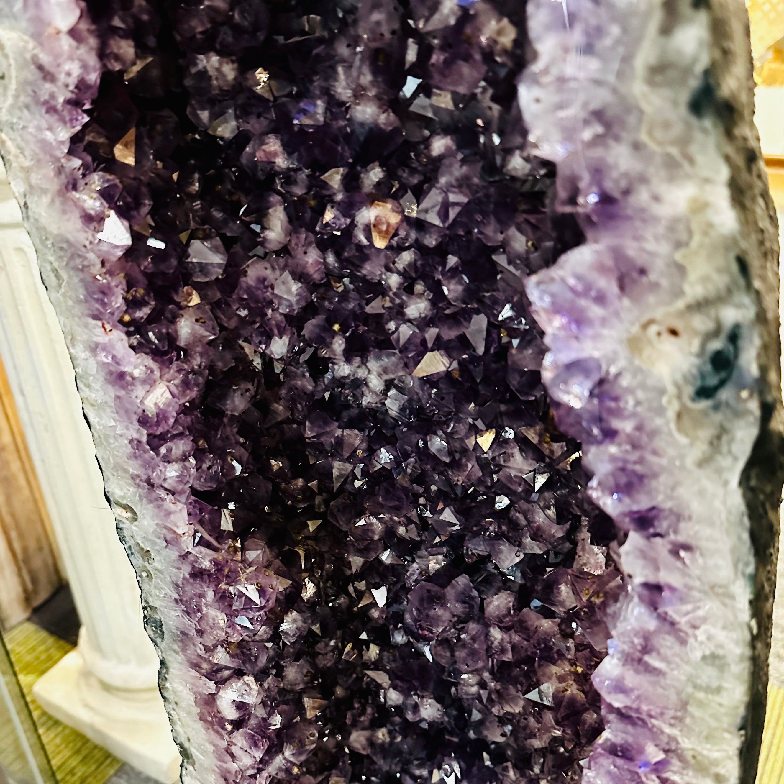 Large Amethyst Church