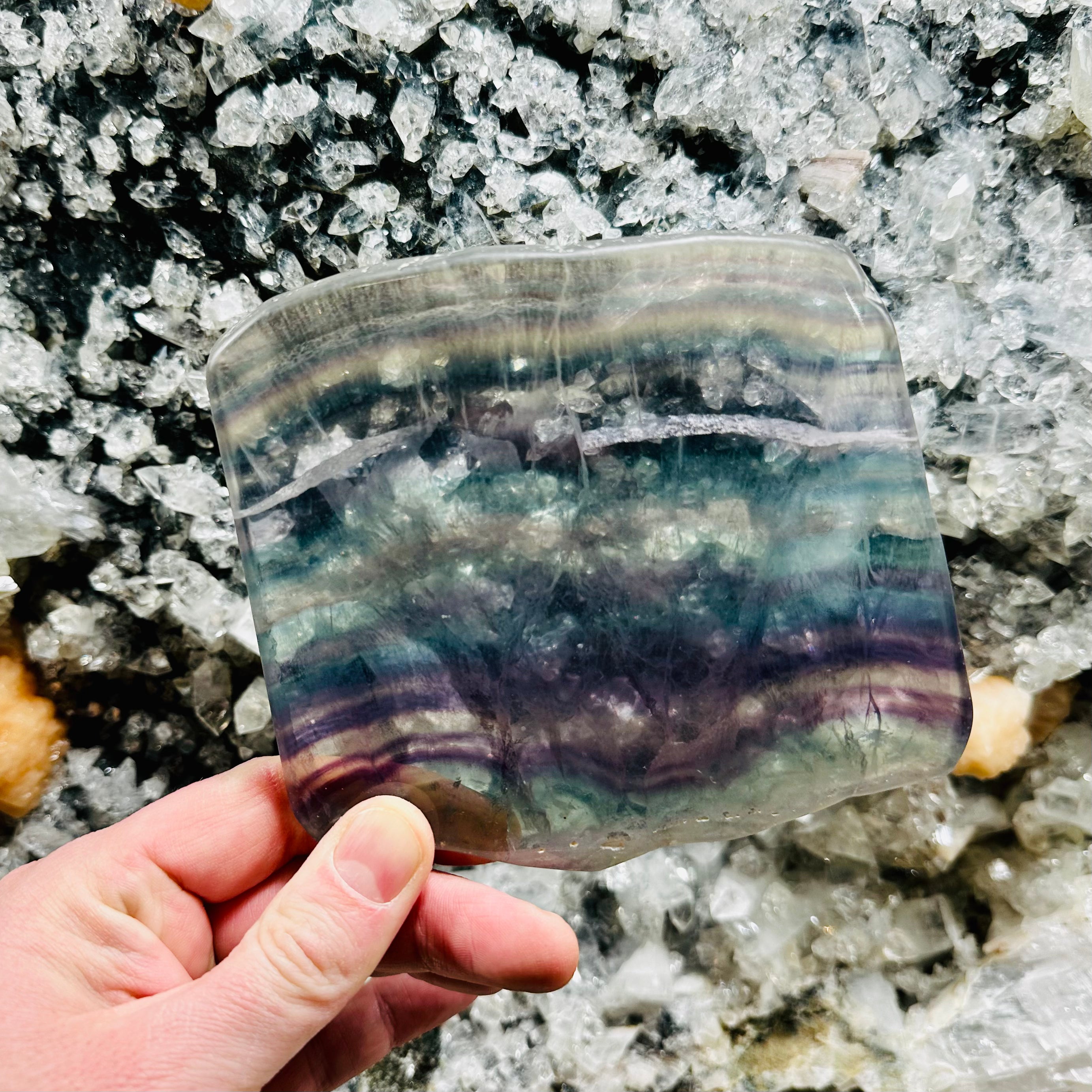 Fluorite Slab