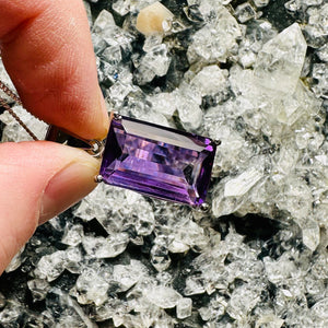 Brandberg Amethyst Pendant