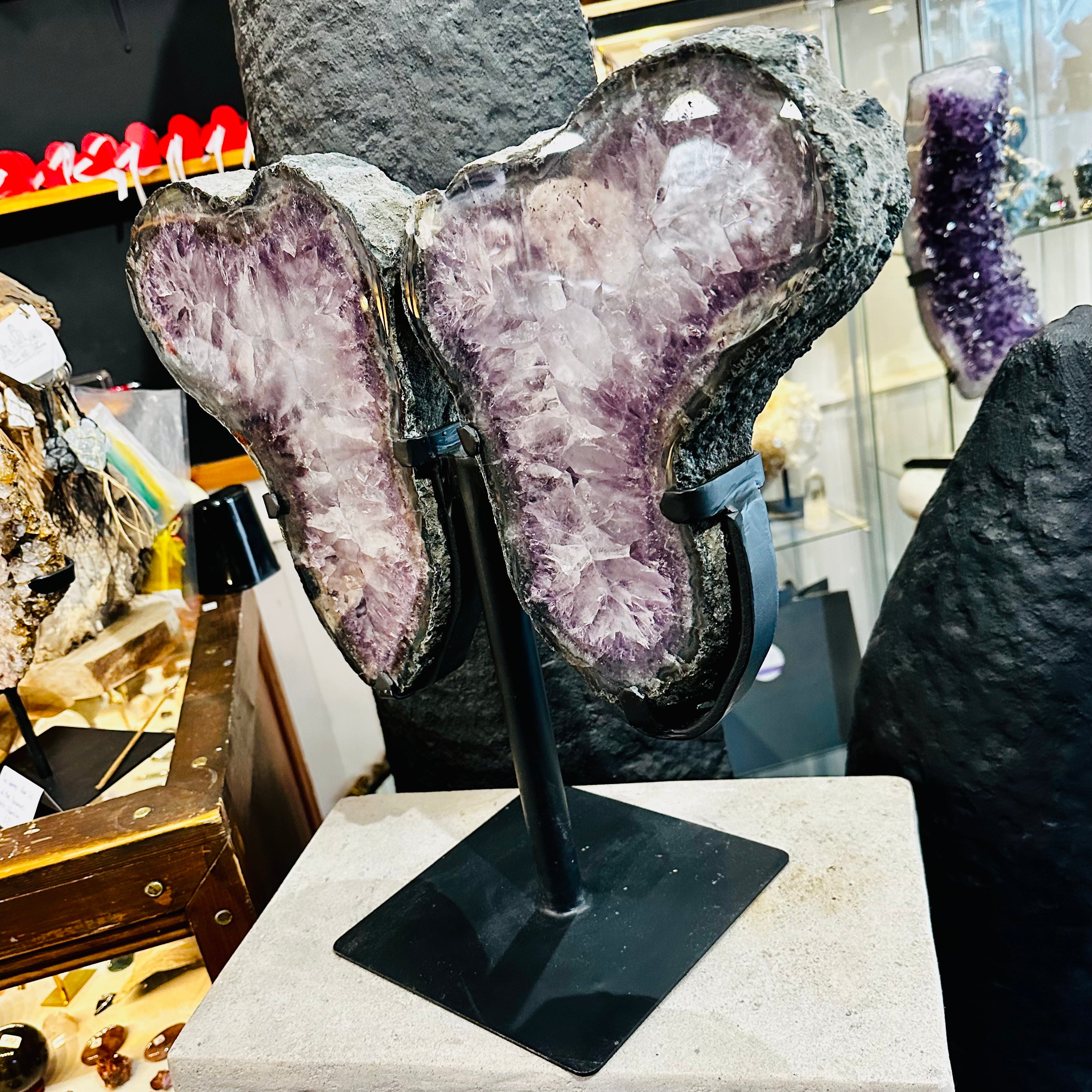 Amethyst Butterfly Wings