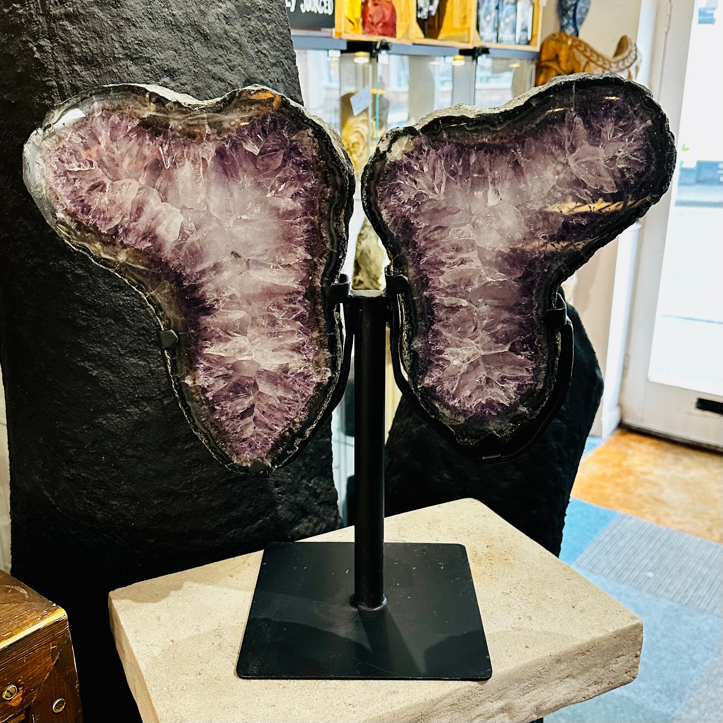 Amethyst Butterfly Wings