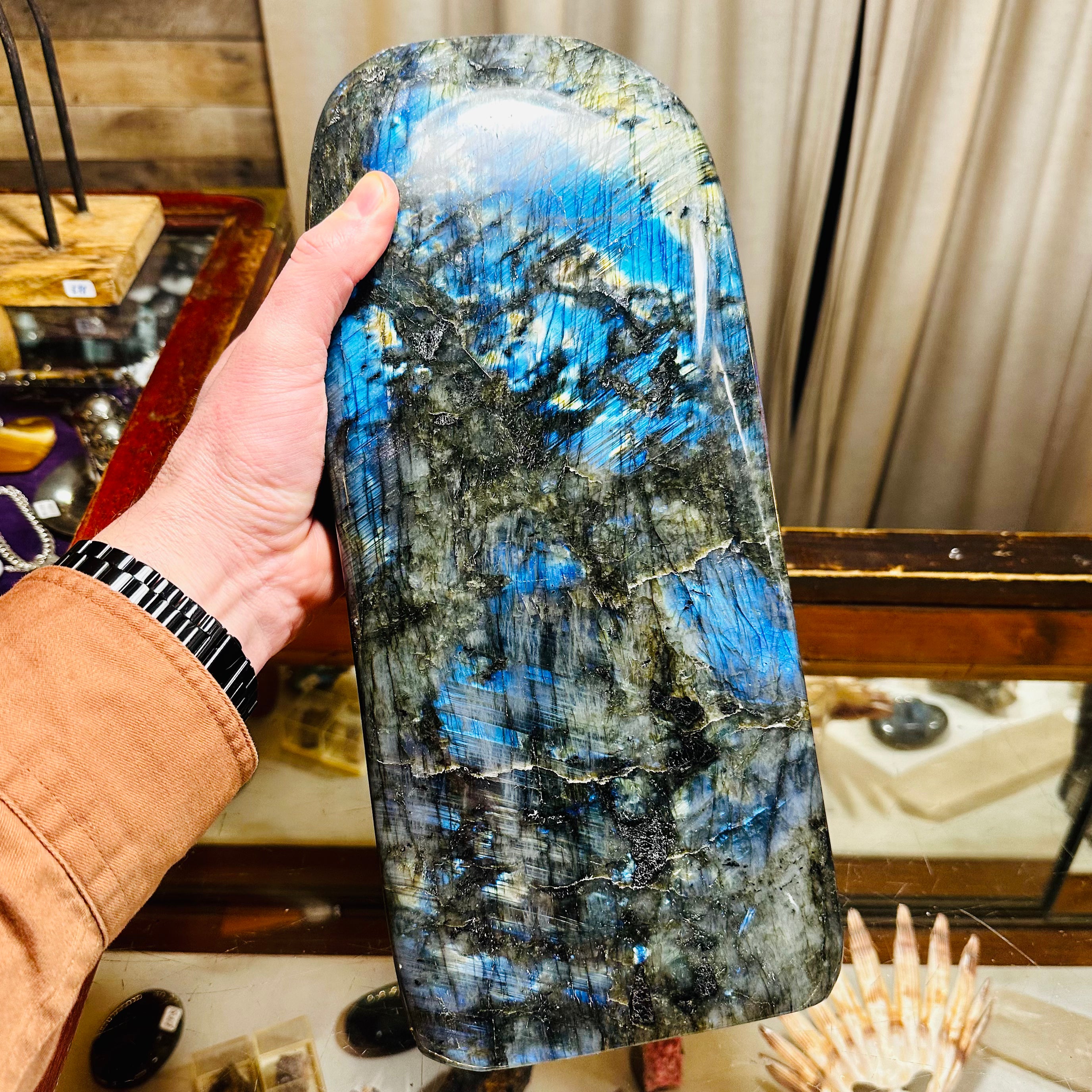 Super Large Labradorite Freeform